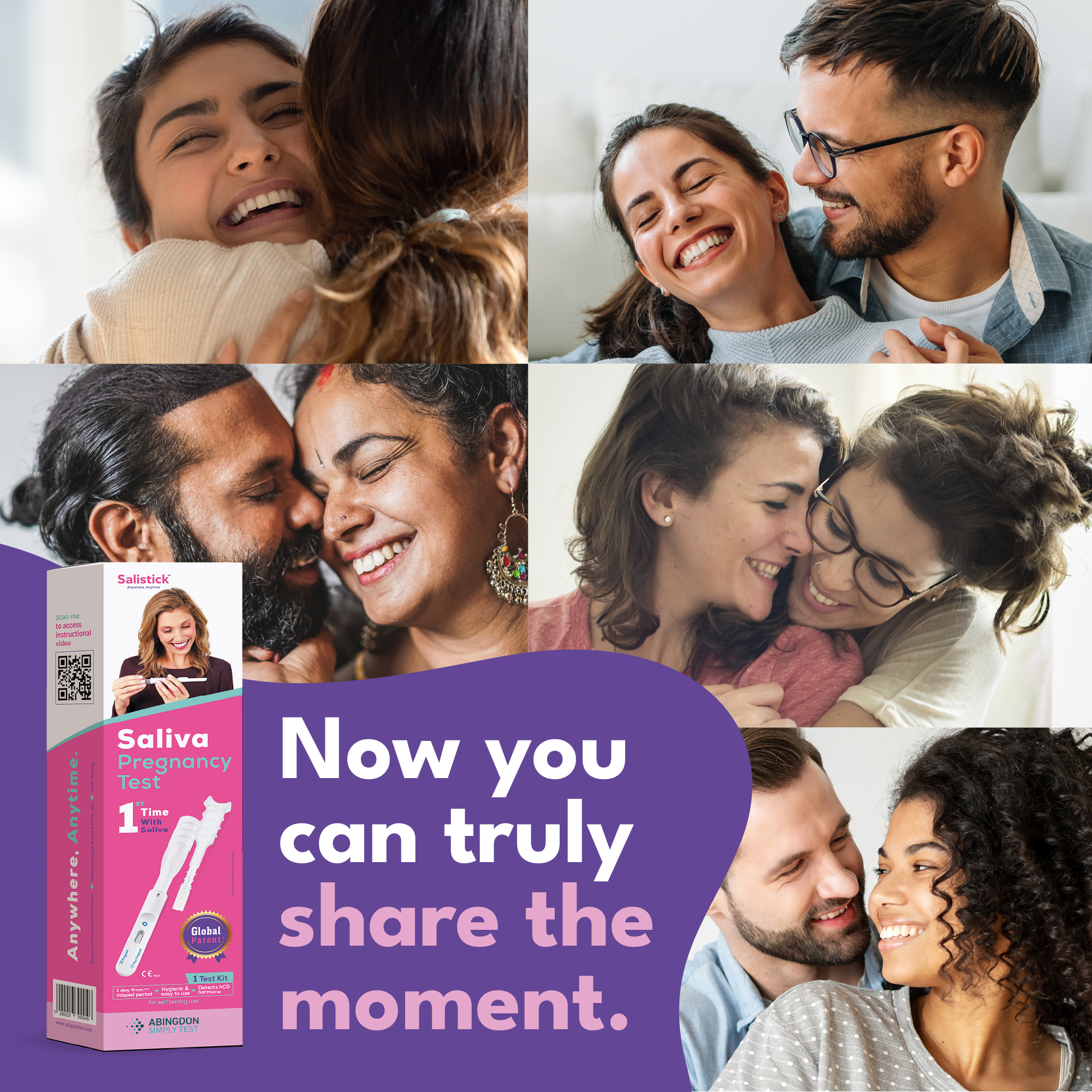 Salistick-Amazon-ProductAssets-8 Salistick, saliva, saliva based, pregnancy test, worlds first, pregnant, abingdon simply test