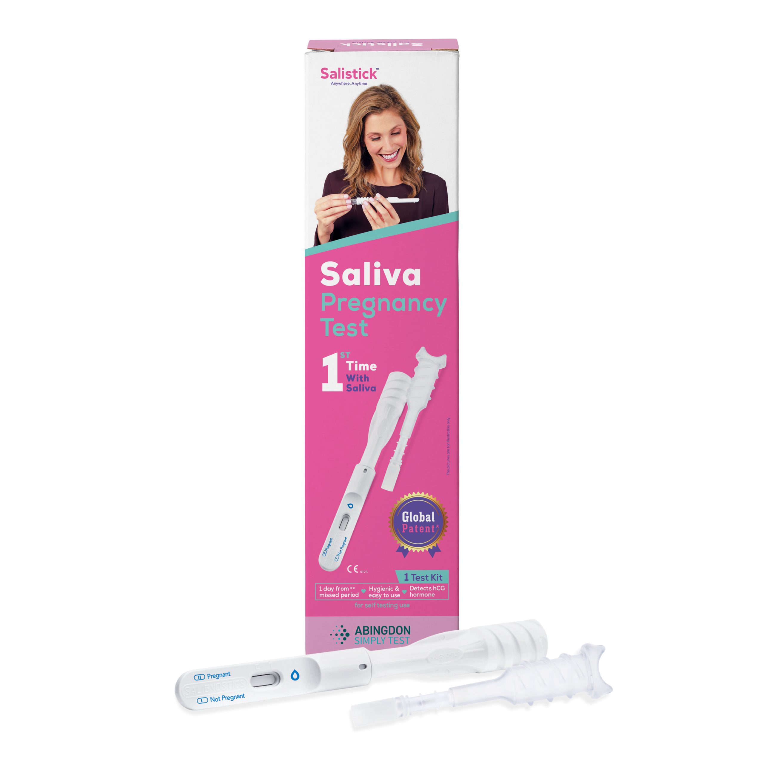 Saliva pregnancy test